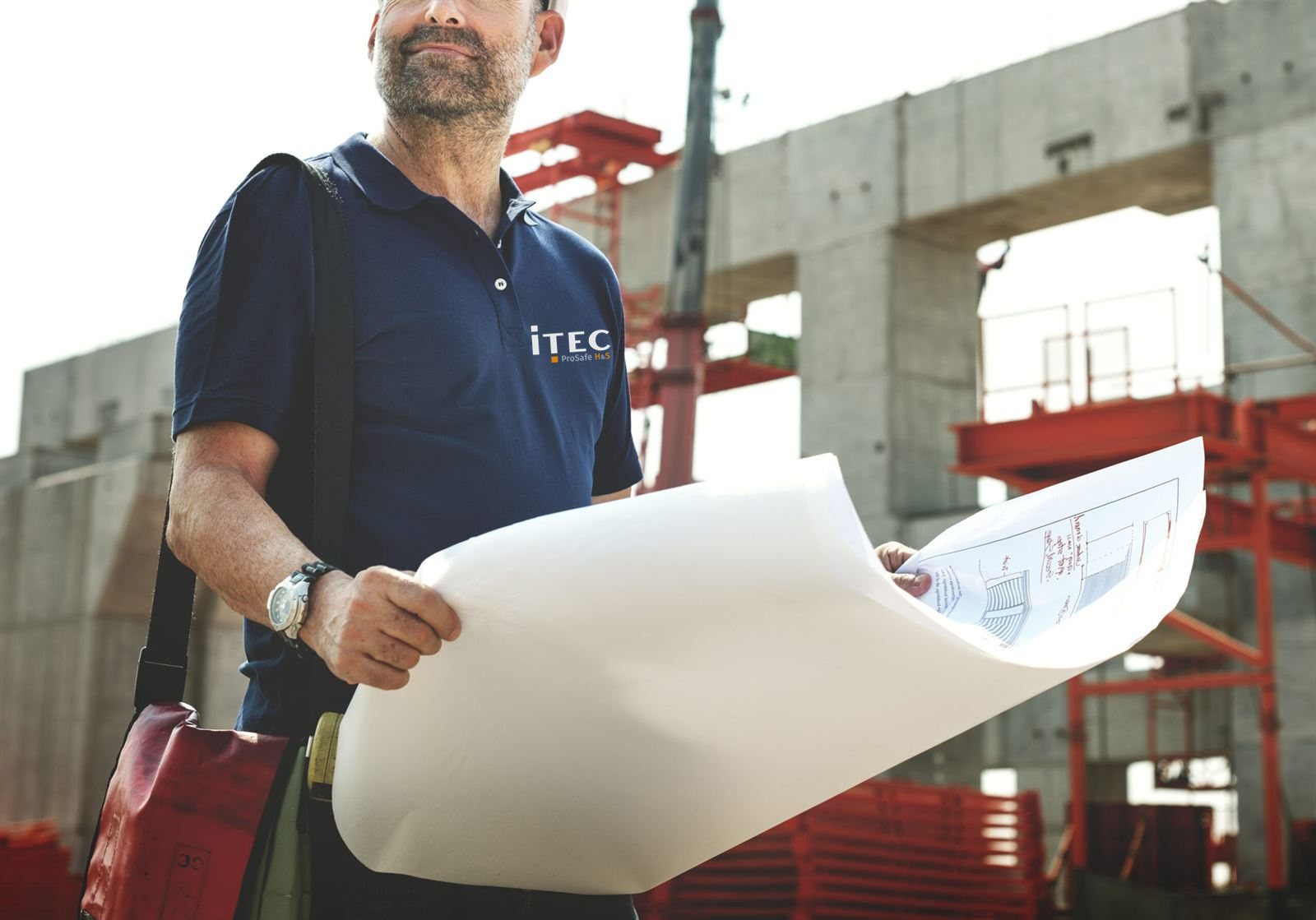 Tecnico ITEC ProSafe in cantiere